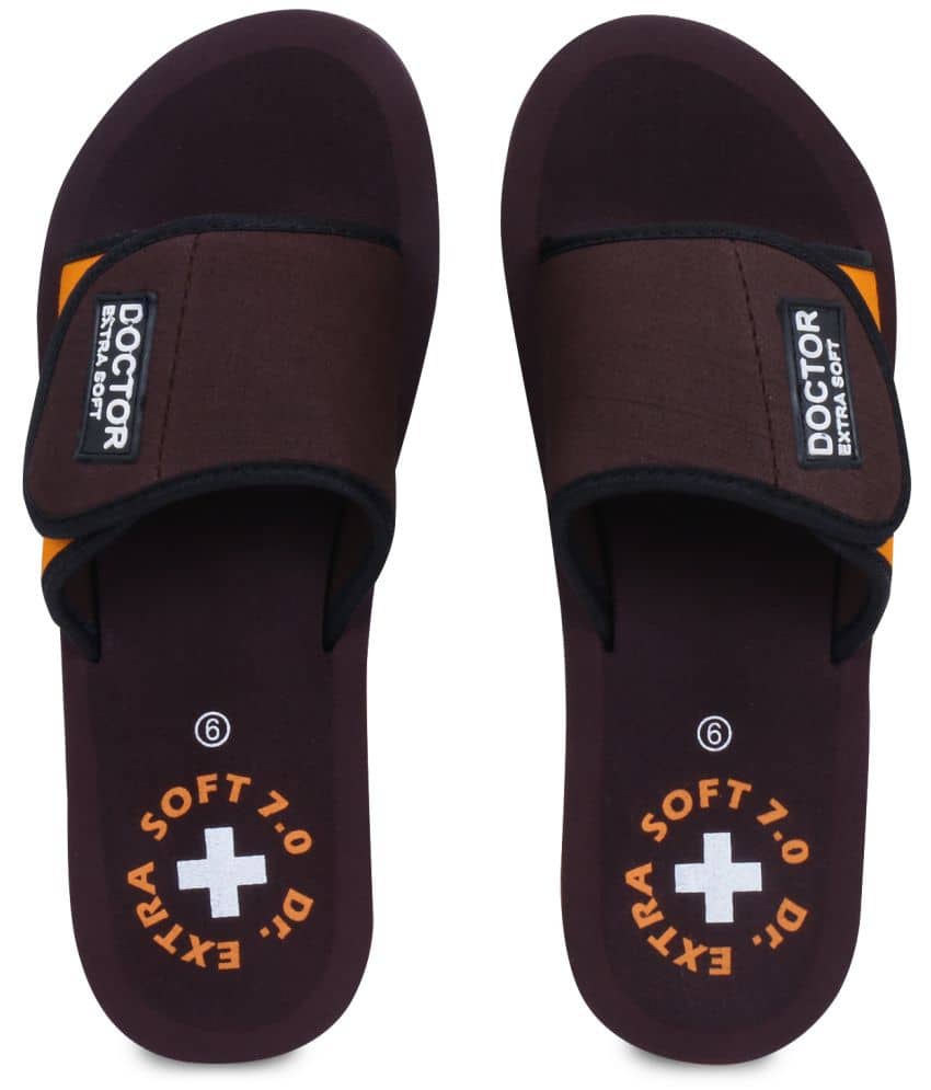 DOCTOR EXTRA SOFT - Blue  Women's Slide Flip flop