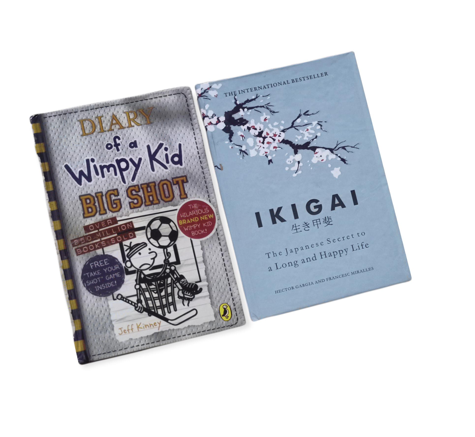     			Diary of a Wimpy Kid: Big Shot (Book 16)(Hardcover)+IKIGAI English, (Hardcover),