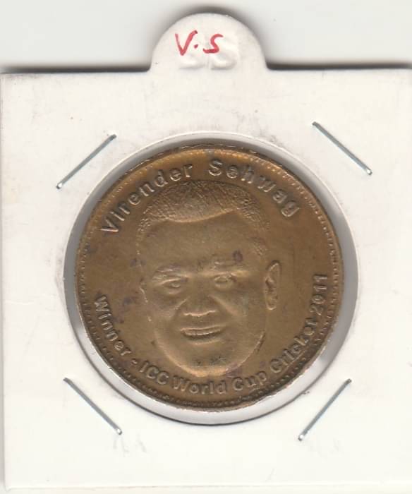 NUMISMATTECLY RARE AND COLLECTIBLE -BRASS B.O.O.S.T TOKEN-VIRENDER SEHWAG-VEERU PAA JI .WINNER-ICC-WORLD CUP CRICKET-2011 .MATCH TOSS C01N. CHECK PICTURE CAREFFULLY BEFORE ORDER PLEASE DONT PLACE FAKE ORDER10-GRAMS. NUMISMATTECLY RARE AND COLLECTIBLE -BRASS B.O.O.S.T TOKEN-VIRENDER SEHWAG-VEERU PAA JI .WINNER-ICC-WORLD CUP CRICKET-2011 .MATCH TOSS C01N. CHECK PICTURE CAREFFULLY BEFORE ORDER PLEASE DONT PLACE FAKE ORDER10-GRAMS.