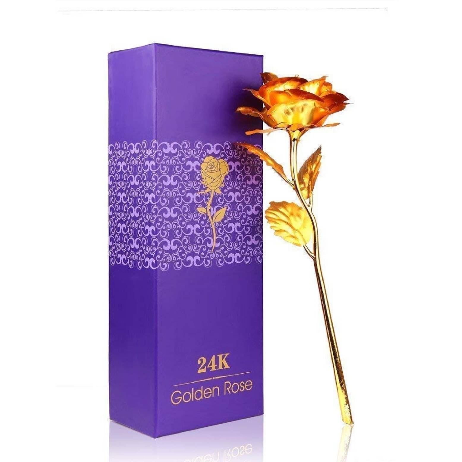     			PAYSTORE Rose Gold Artificial Flowers - Pack of 1