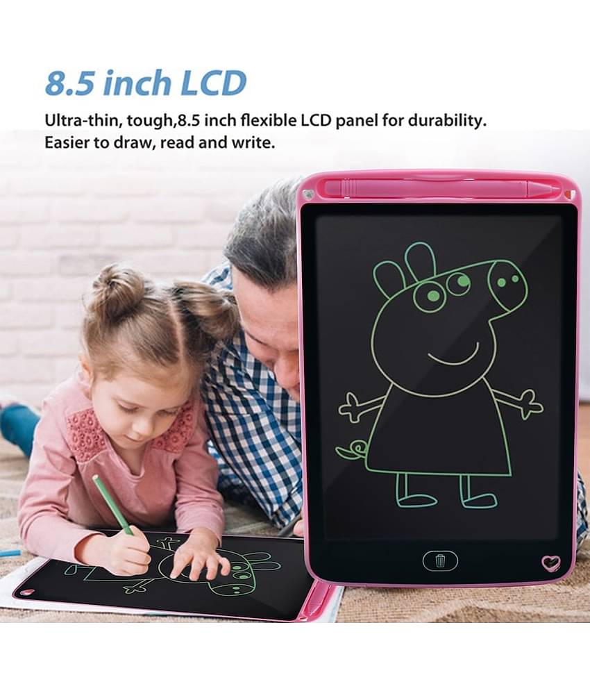 Portable LCD Writing Pad Board Slate Drawing Tablet RDigital LCD 8.5” inch Writing Drawing Tablet Pad Graphic eWriter Boards Notepadecord Notes Digital Notepad with Pen Handwriting Pad Paperless Graphic Tablet for Kids at Home School, Writing Pads,Tablet