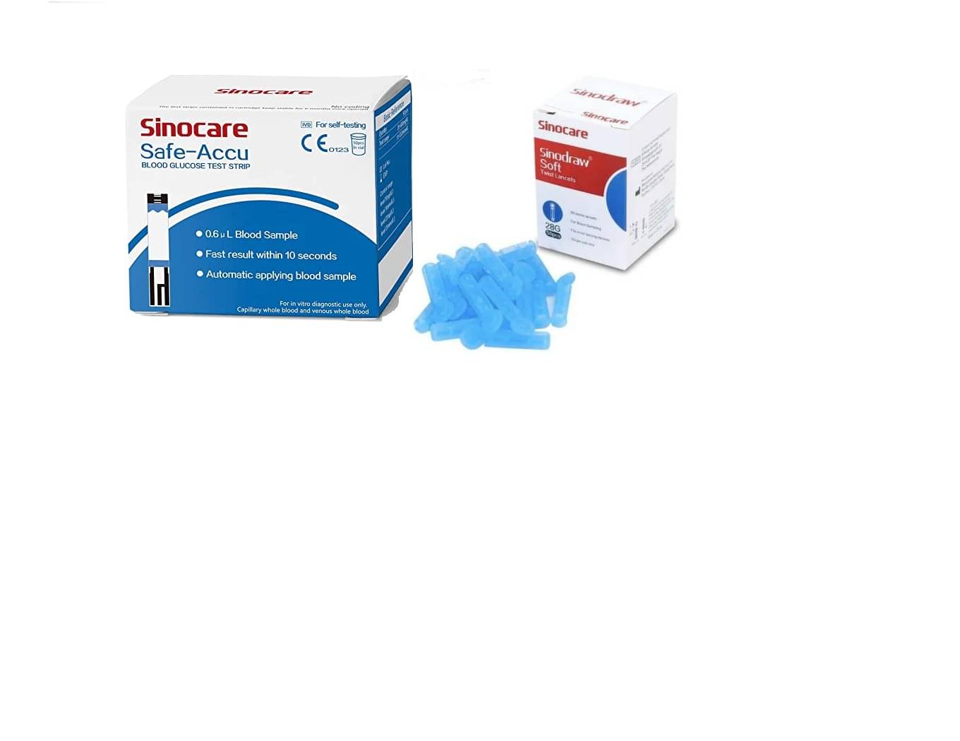 Sinocare Safe Accu 50'S(Strips Only) Sinocare Safe Accu 50'S(Strips Only)