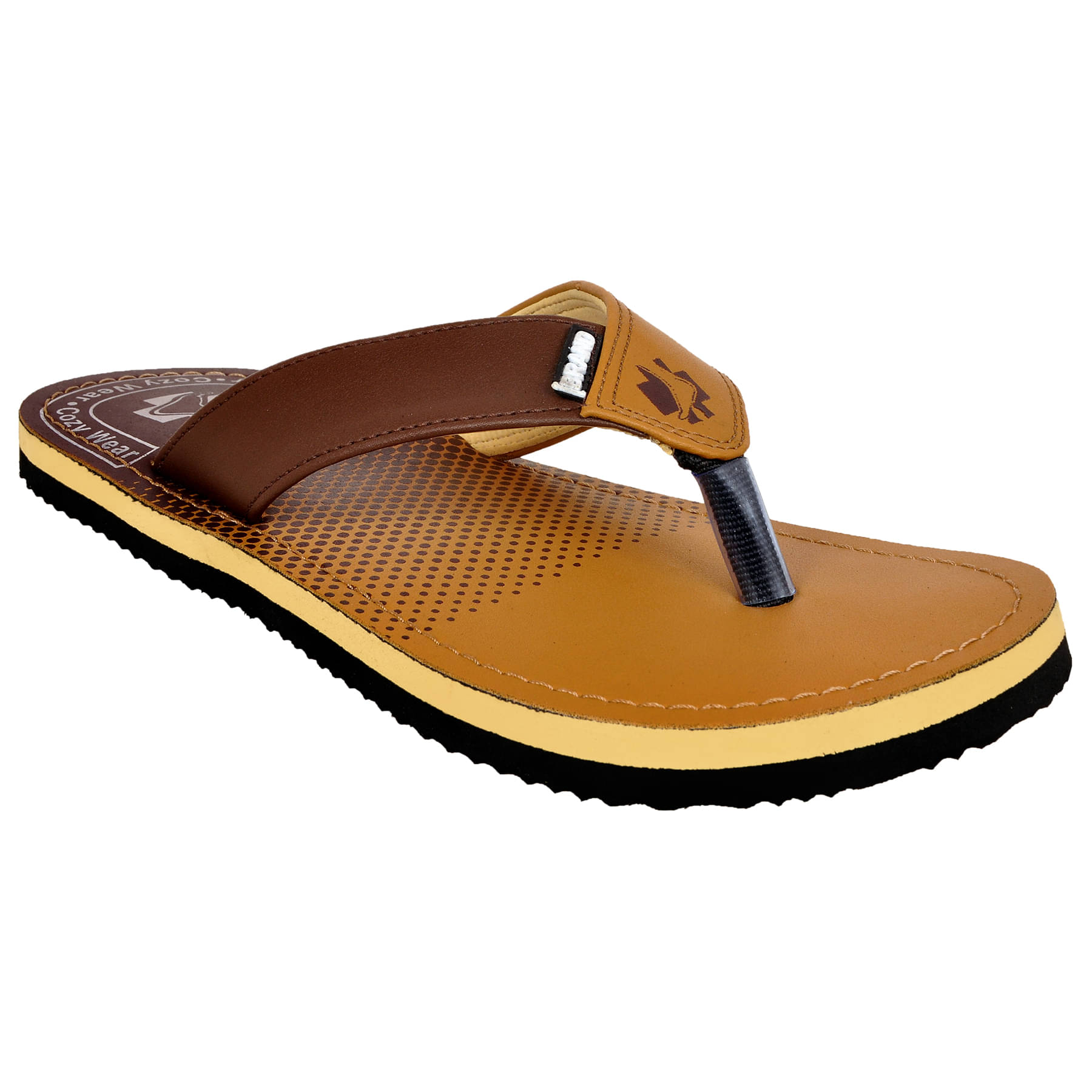     			Cozy Wear Tan Thong Flip Flop