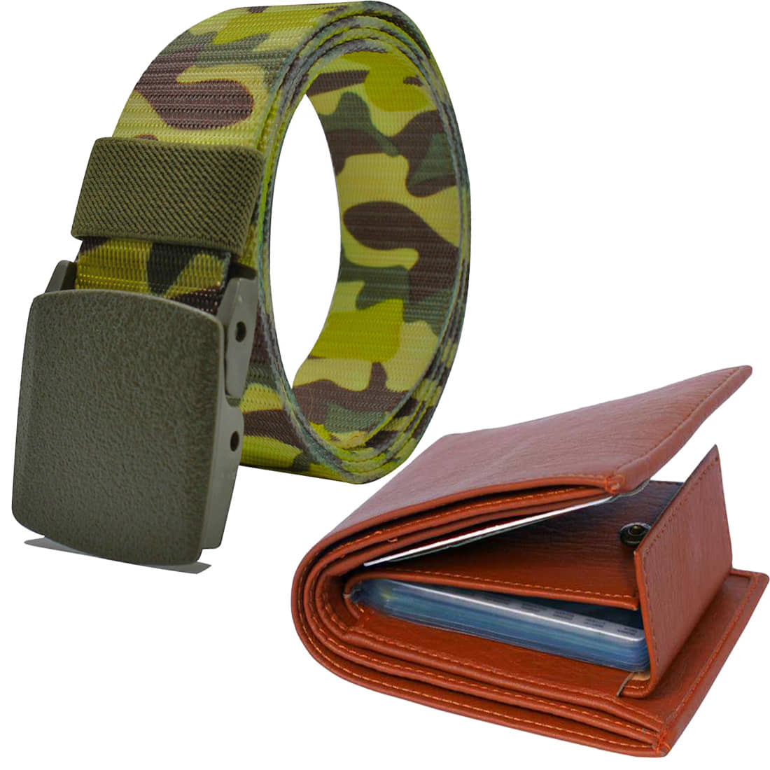 Loopa Multi Nylon Belts Wallets Set Belt