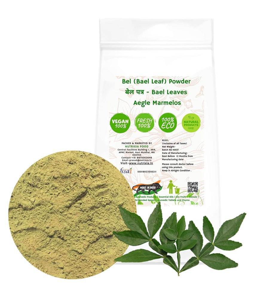 Nutrixia Food \nBelpan Powder -Bel Leaf Powder- Aegle Marmelos Powder Powder 980 gm Nutrixia Food \nBelpan Powder -Bel Leaf Powder- Aegle Marmelos Powder Powder 980 gm