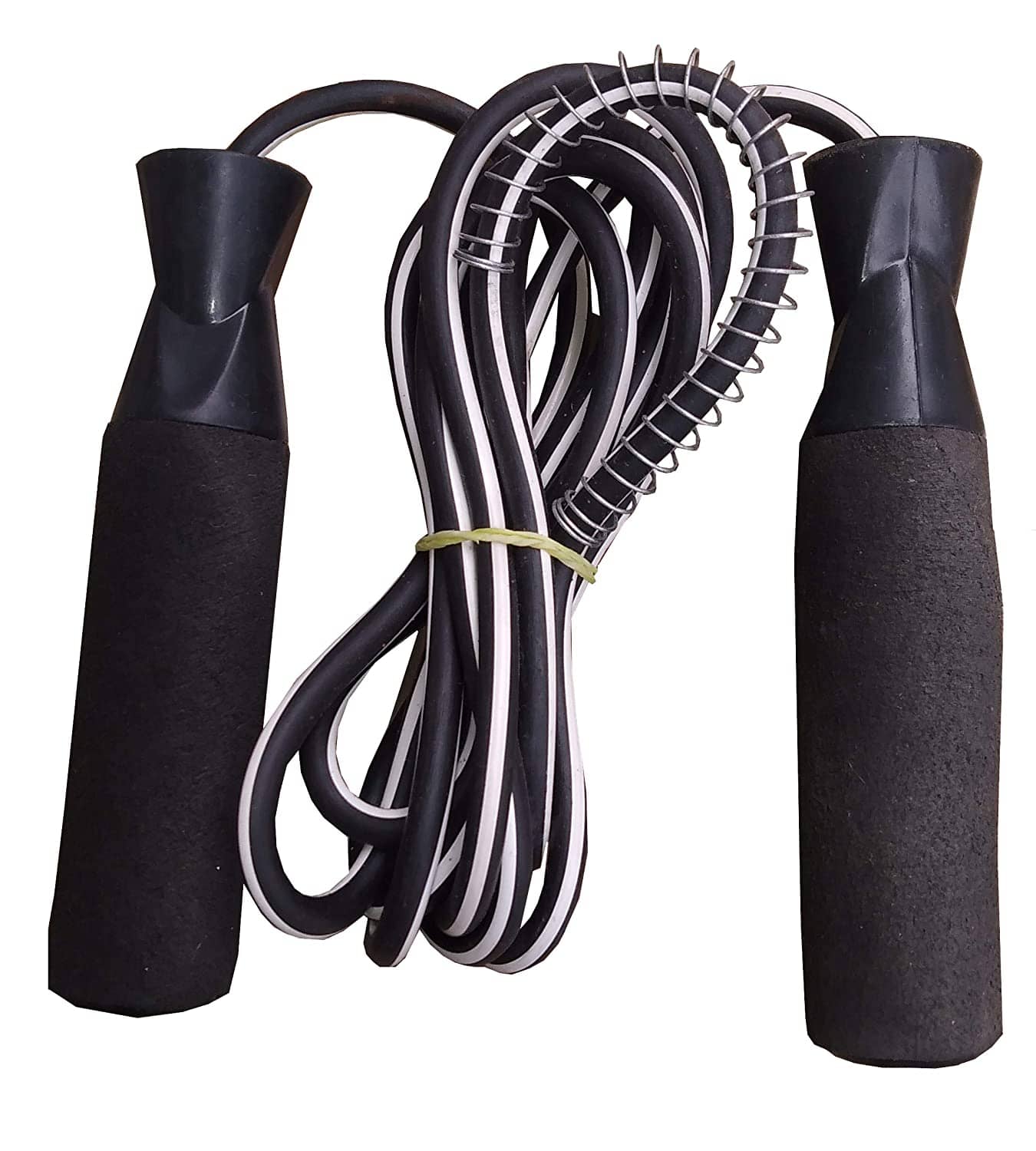 SIMRAN SPORTS PVC Skipping Rope Black Foam/PVC Climbing Rope - Sports and Fitness Equipment | Buy online on ZillyBuy