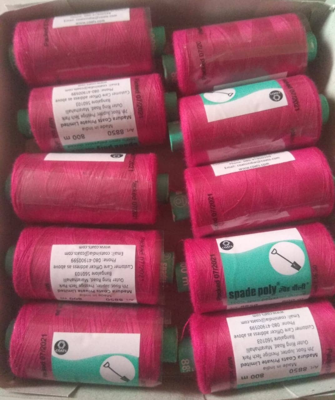 Thread 800m box