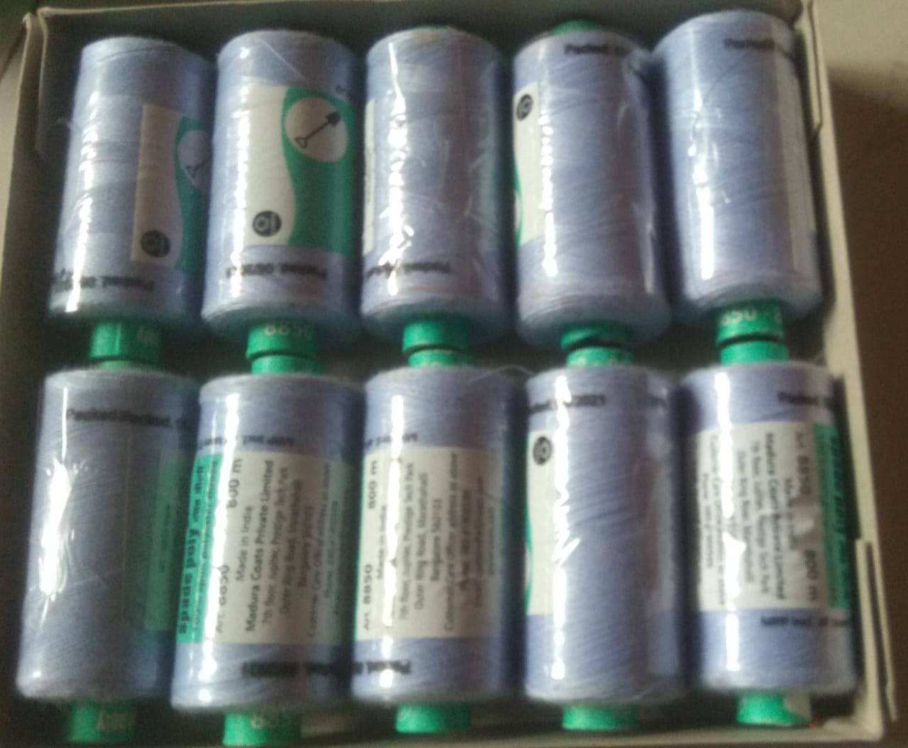     			Thread Box 800m each