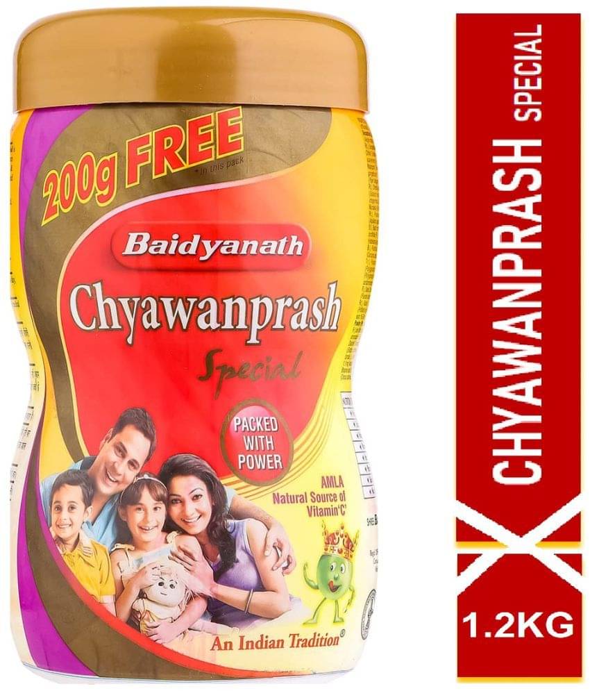     			Baidyanath Chyawanprash Special Excellent Immunity Enhancer Boost Energy & Stamina 1.2KG