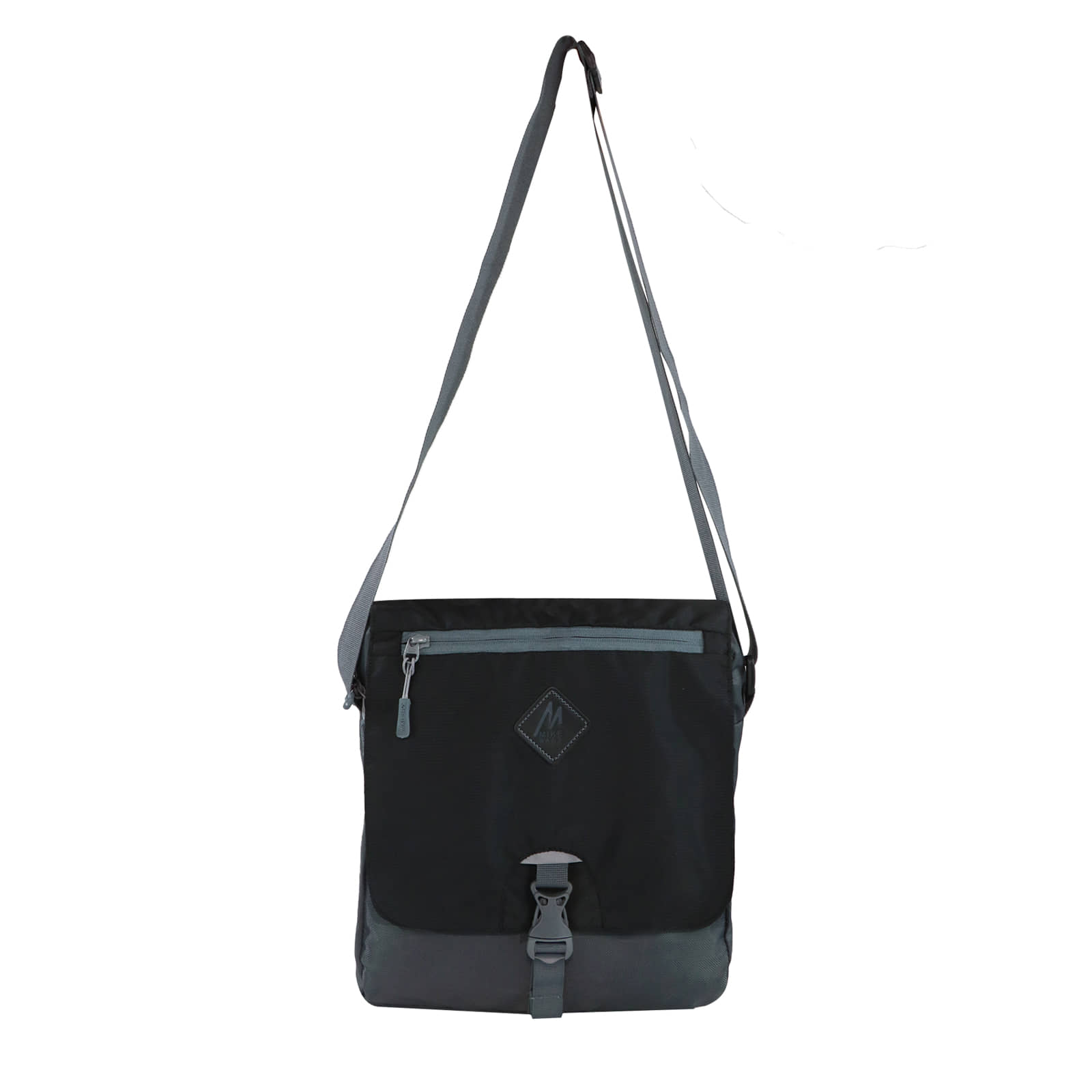 MIKE Black Polyester Casual Messenger Bag - Handbags | Buy online on ZillyBuy