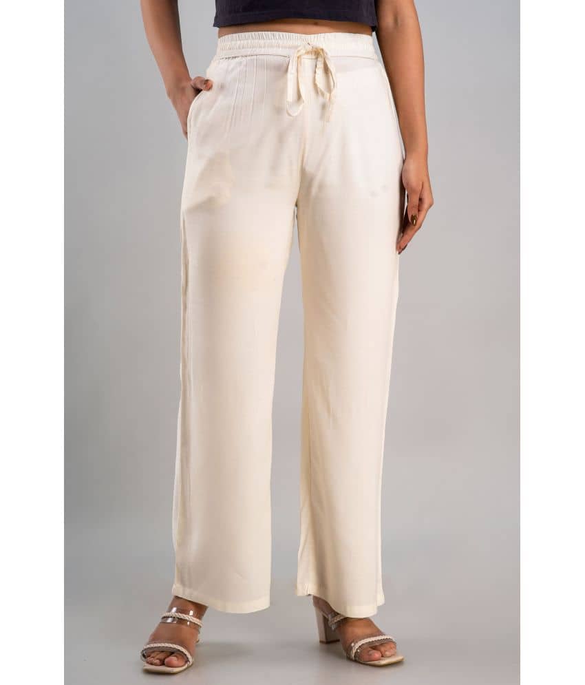 MAUKA Rayon Palazzos - Single - Palazzos | Buy online on ZillyBuy