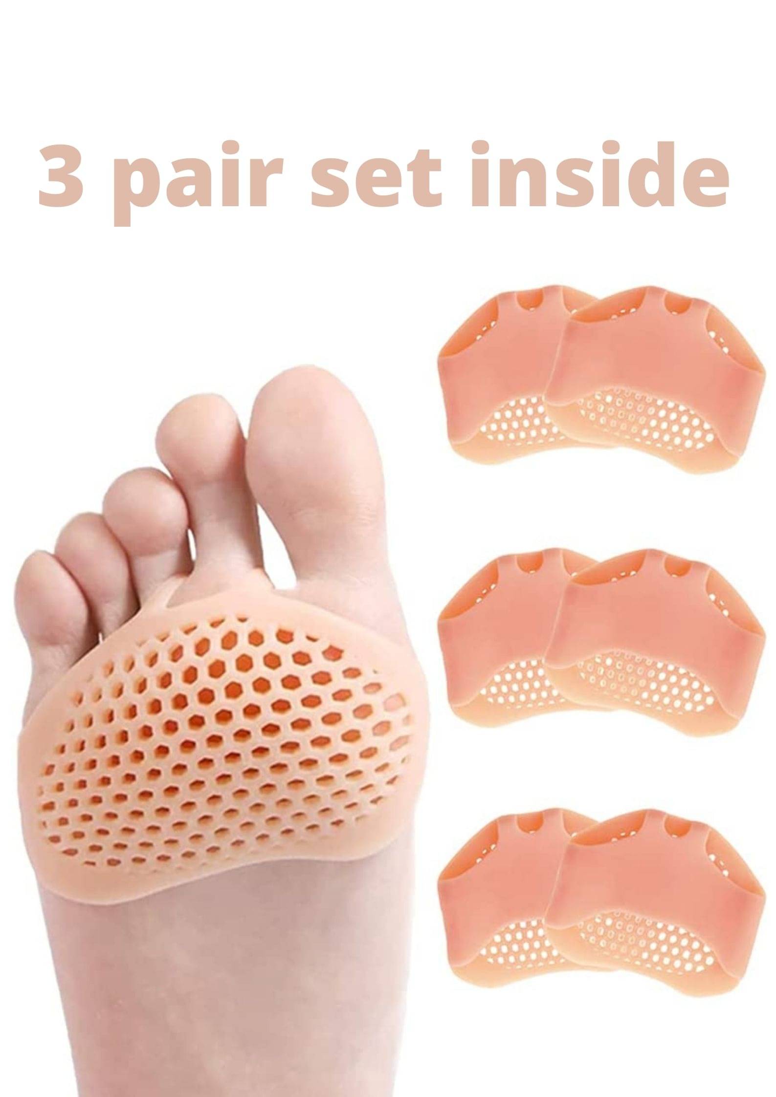     			Trending Tail Forefoot Pads Toe Separator Forefoot Toe Separator Free Size
