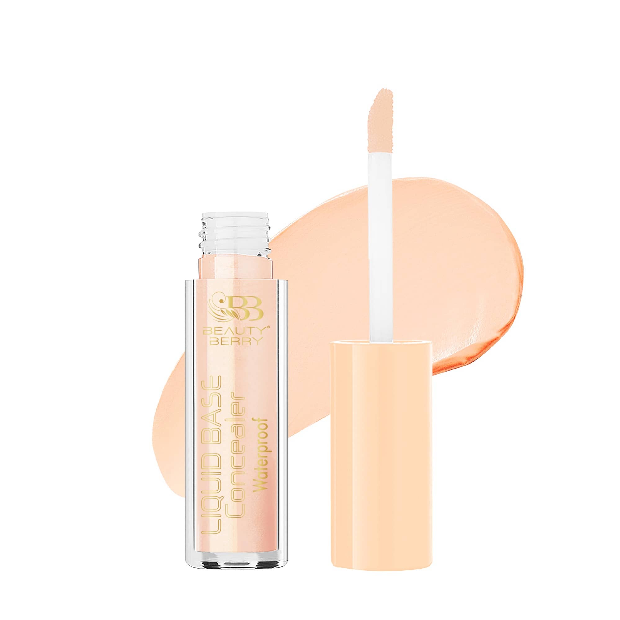 Beauty Berry Liquid Base Concealer Liquid Concealer Water Proof Ivory 4ml (Shade - 02)