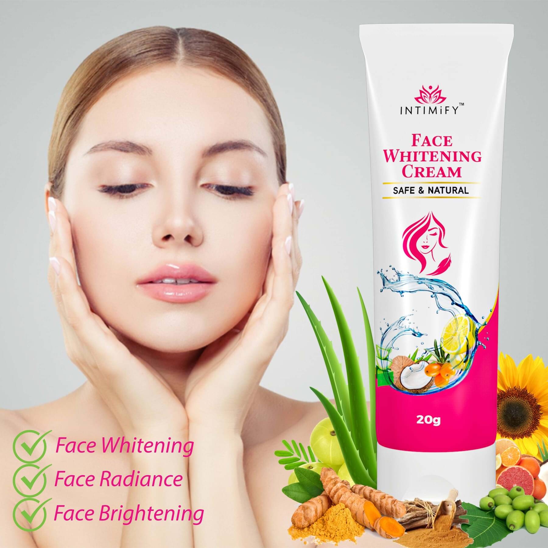 Intimify Anti Aging Anti Wrinkle Cream Gel for Skin Brightening Day Cream 20 gm Intimify Anti Aging Anti Wrinkle Cream Gel for Skin Brightening Day Cream 20 gm