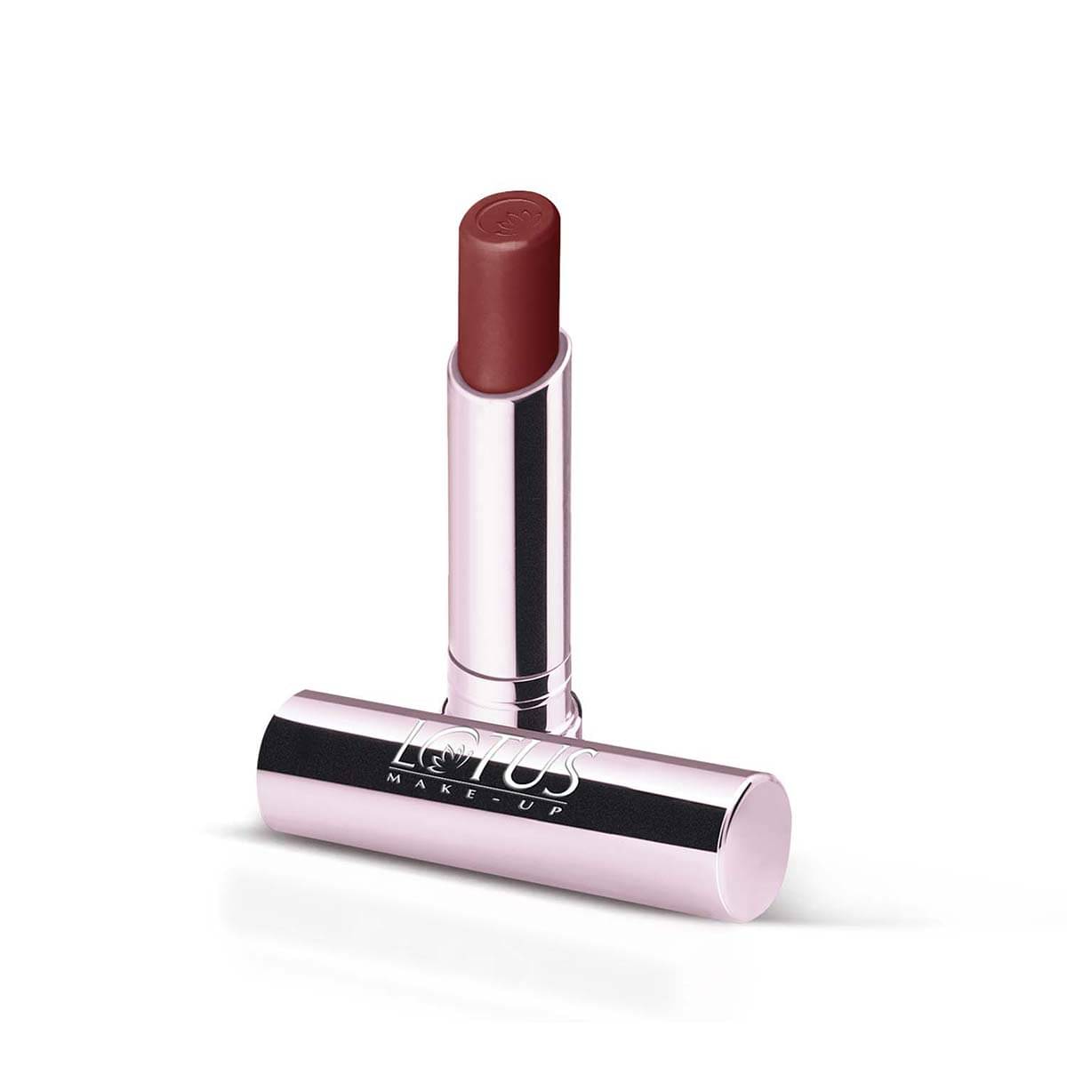 Lotus Makeup Ecostay Natural Matte Lip Color - Rose NM07 Long Lasting Smudge Free 4.2g (Pack of 1) Lotus Makeup Ecostay Natural Matte Lip Color - Rose NM07 Long Lasting Smudge Free 4.2g (Pack of 1)
