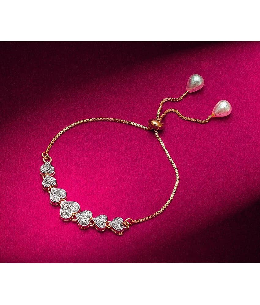 MGSV - Gold Bracelet (Pack of 1) - Bangles & Bracelets | Buy online on ZillyBuy