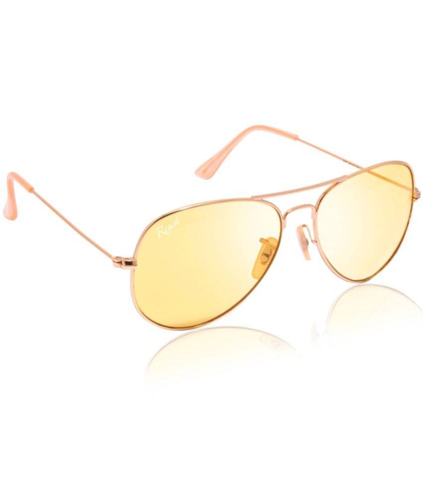 RESIST EYEWEAR Gold Pilot Sunglasses ( Pack of 1 ) RESIST EYEWEAR Gold Pilot Sunglasses ( Pack of 1 )