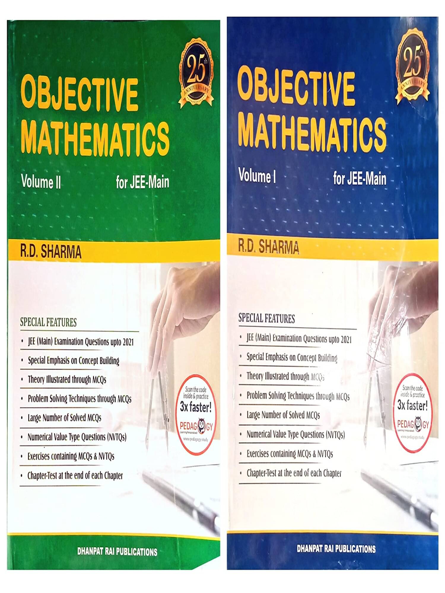 Objective Mathematics For Jee-Main & Other Engineering Entrance Examinations - Session 2020-21 (Set of 2 Volumes) BY RD SHARMA Objective Mathematics For Jee-Main & Other Engineering Entrance Examinations - Session 2020-21 (Set of 2 Volumes) BY RD SHARMA