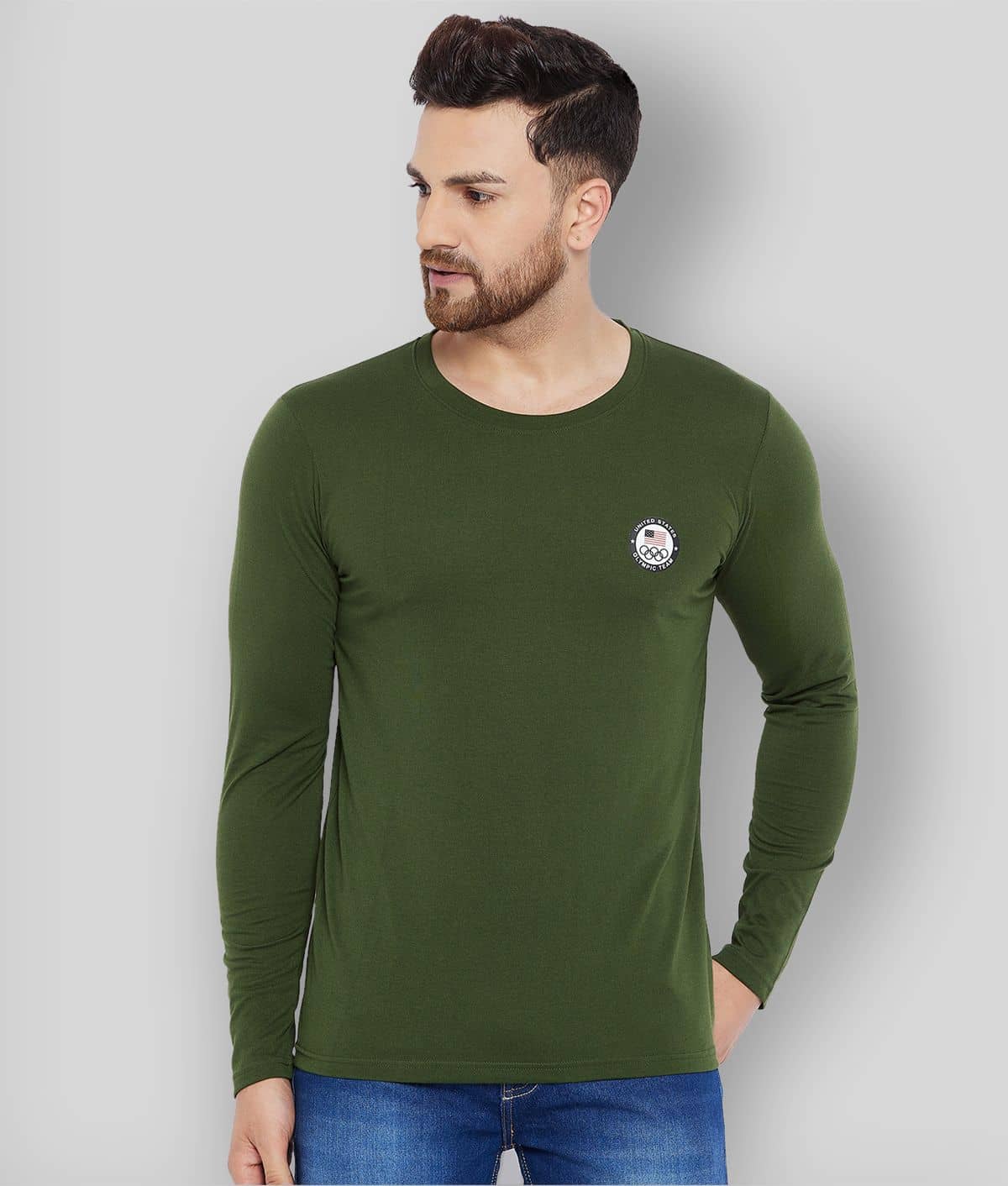 The Million Club - Green Polyester Regular Fit Men's T-Shirt ( Pack of 1 )