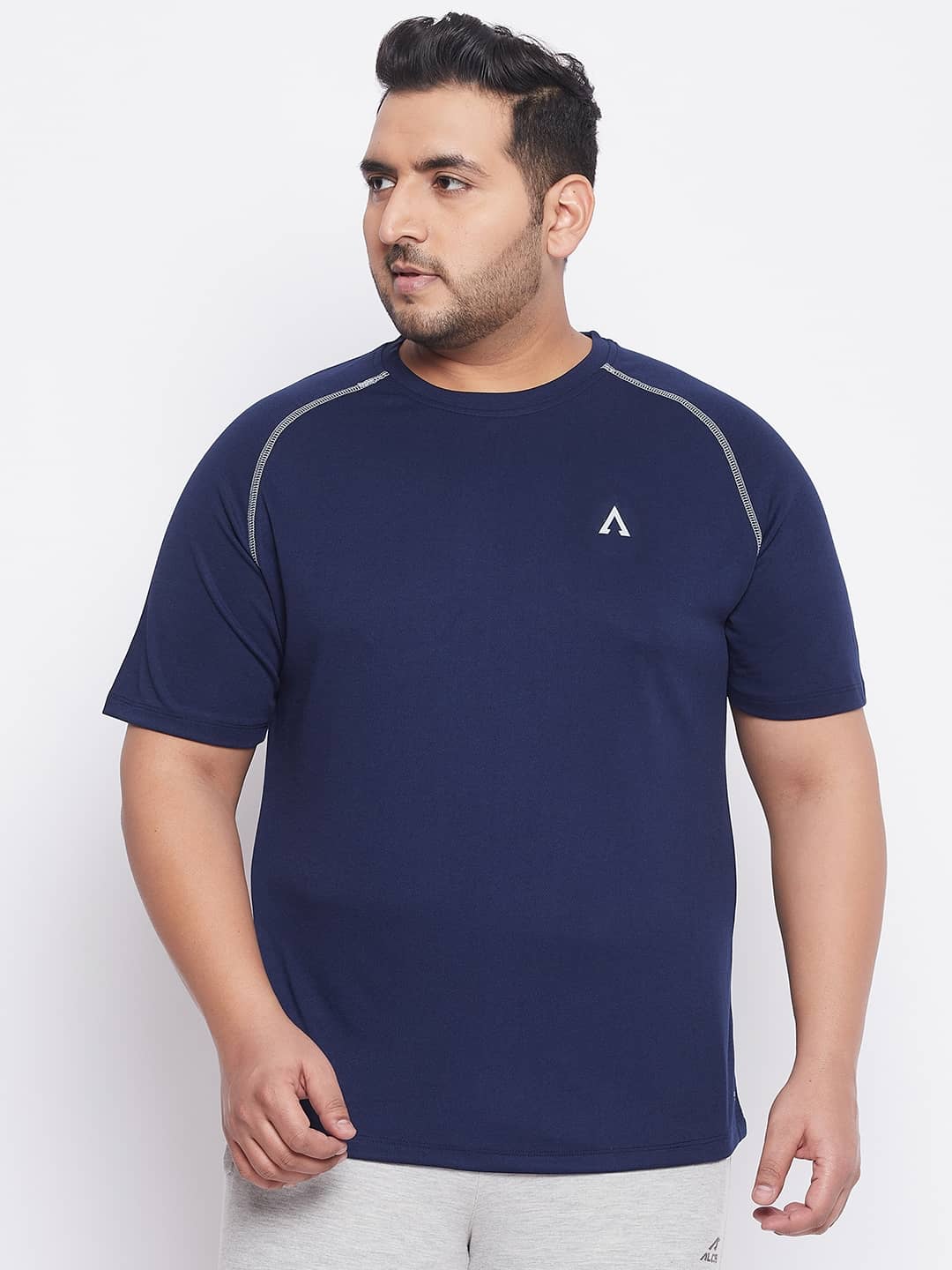 AUSTIVO - Navy Polyester Regular Fit Men's Sports T-Shirt ( Pack of 1 )