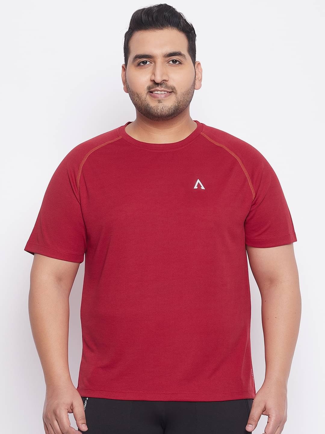     			AUSTIVO - Red Polyester Regular Fit Men's Sports T-Shirt ( Pack of 1 )