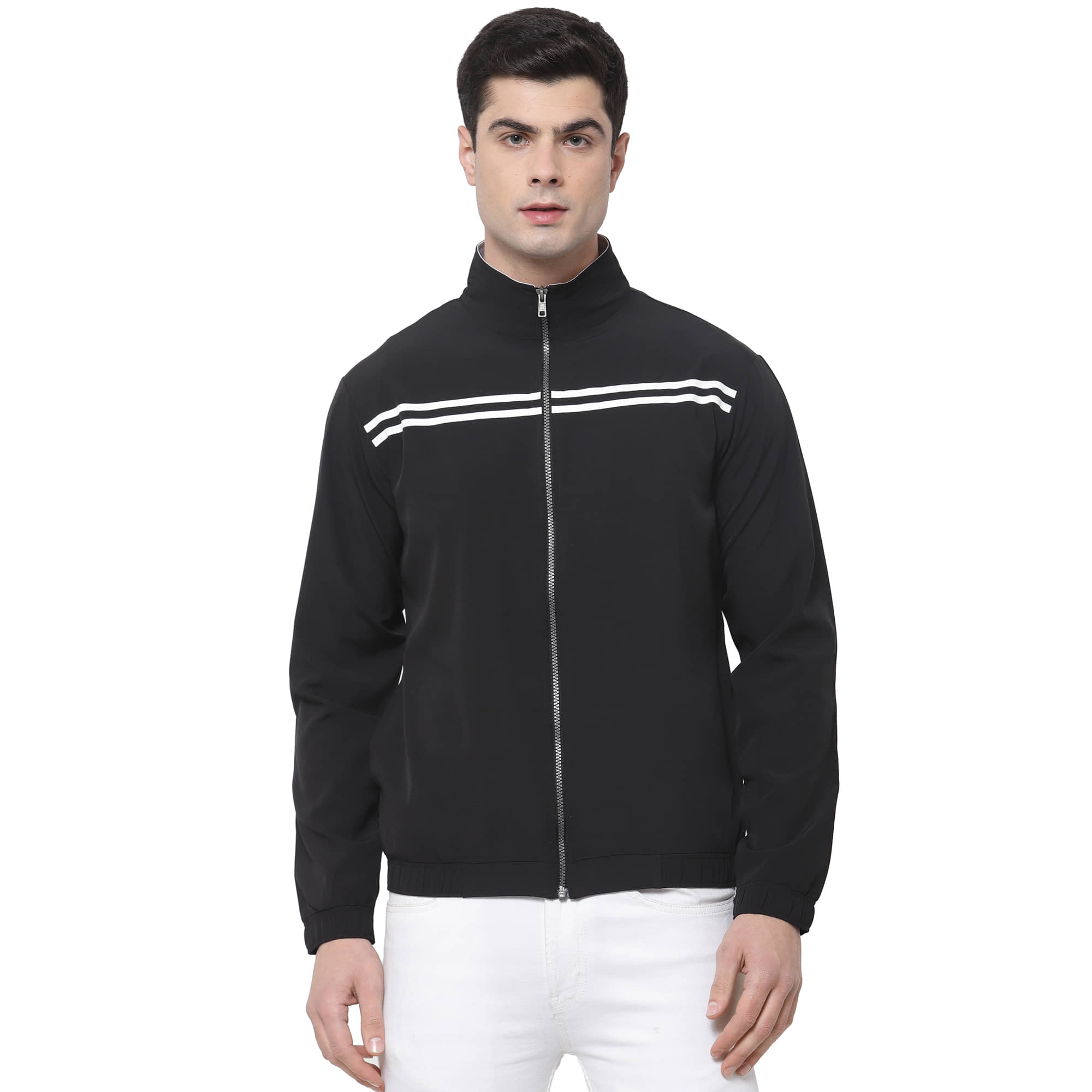 YUUKI Black Polyester Jacket Single Pack