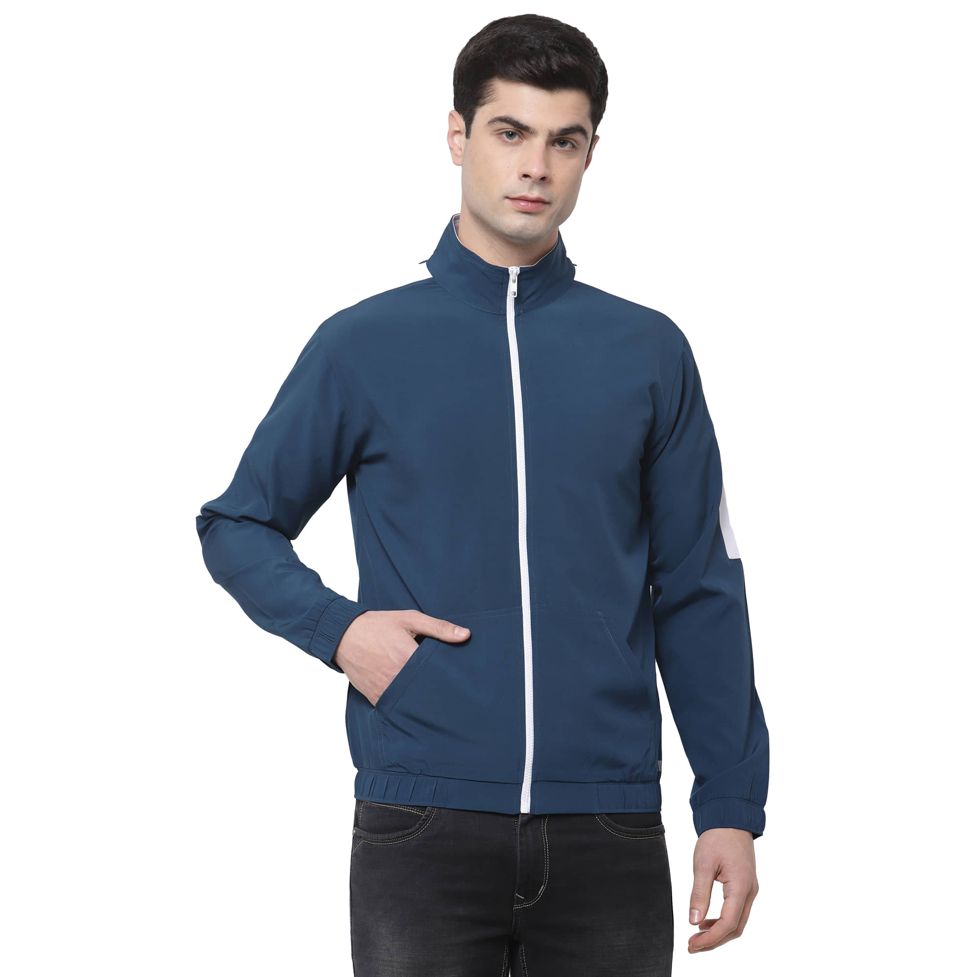 YUUKI Blue Polyester Jacket Single Pack