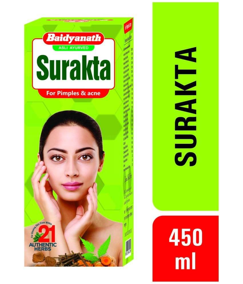 Baidyanath Surakta Liquid 450 Ml Pack of 3 Baidyanath Surakta Liquid 450 Ml Pack of 3