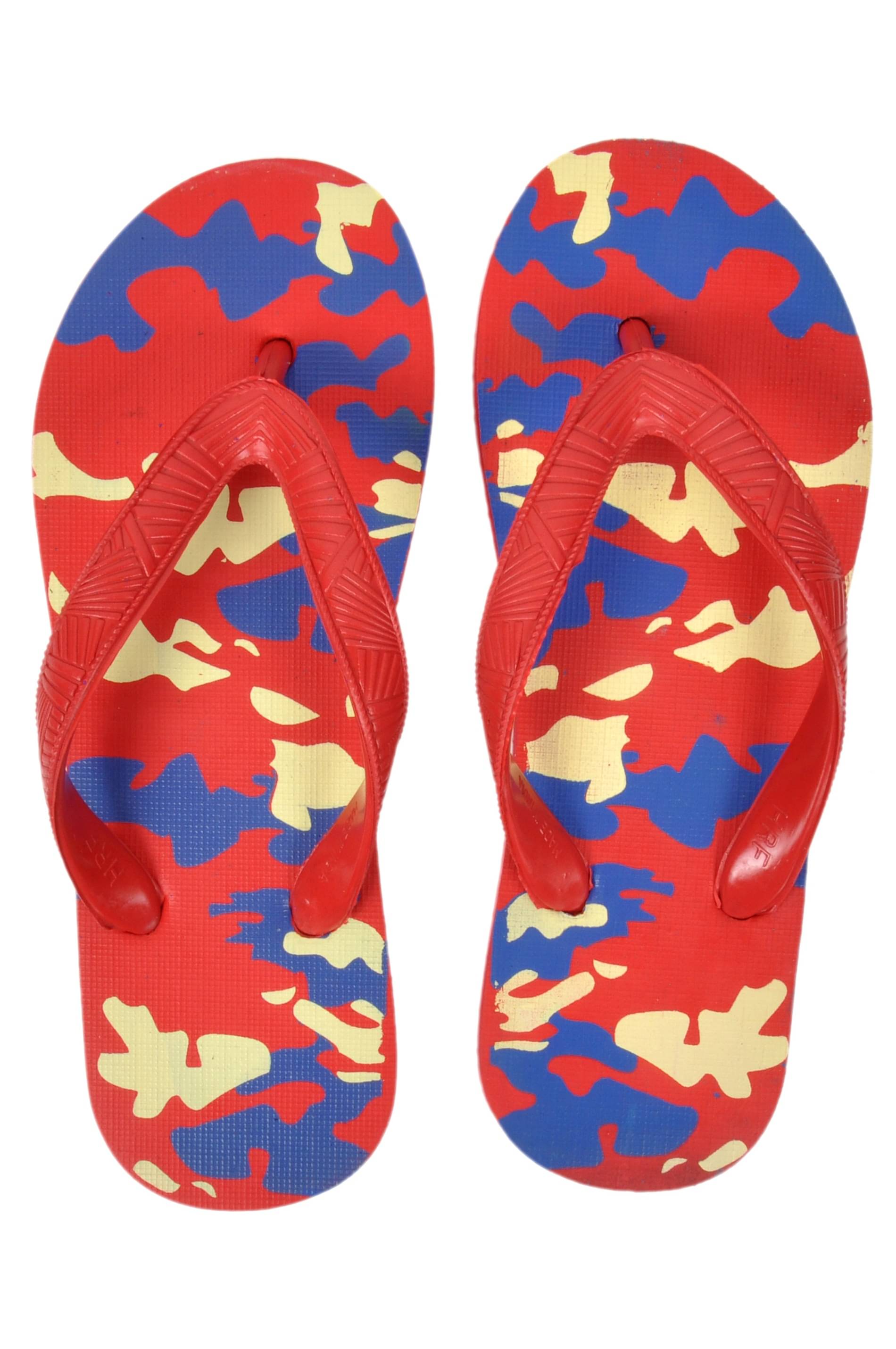     			METAMORPH Red Flip Flops