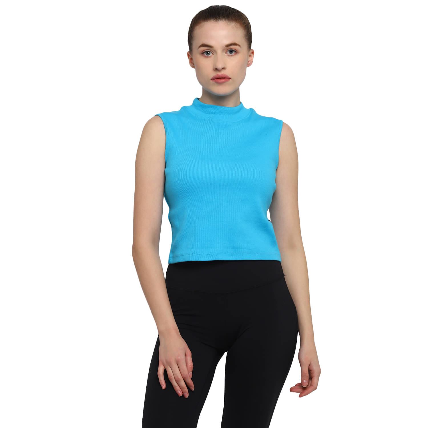     			OFF LIMITS Blue Poly Spandex Tees - Single