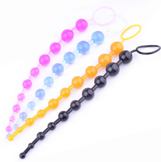 10 INCH FLEXIBLE BAILE ANAL BEADS (MULTI COLOR ) BY KAMAHOUSE