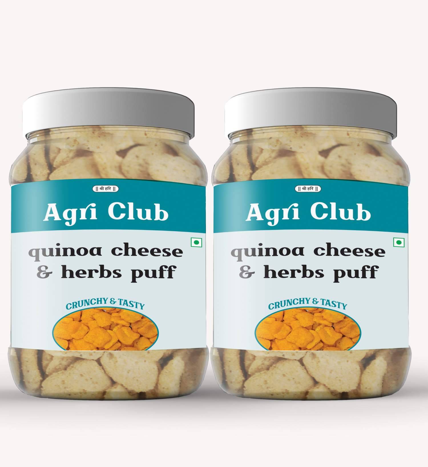 Agri Club Quinoa Cheese & Herbs Puff 200 gm (Pack of 2) Agri Club Quinoa Cheese & Herbs Puff 200 gm (Pack of 2)