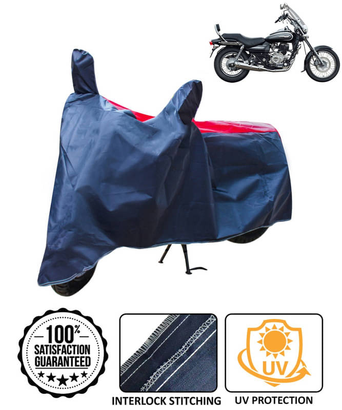 Mahek Accessories Dustproof Bike Cover For Bajaj Avenger 220 Cruise with Mirror Pocket - Red & Blue Mahek Accessories Dustproof Bike Cover For Bajaj Avenger 220 Cruise with Mirror Pocket - Red & Blue