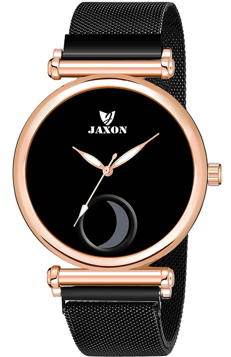 JAXON Stainless Steel Round Womens Watch