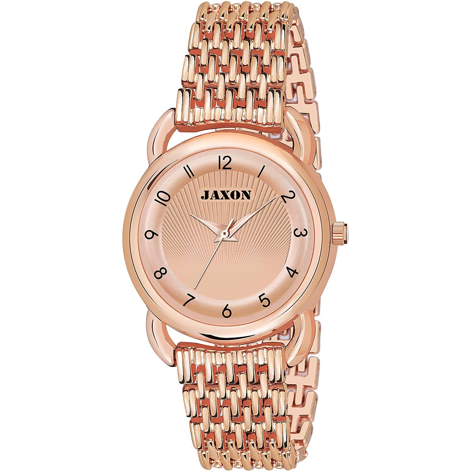 JAXON Stainless Steel Round Womens Watch