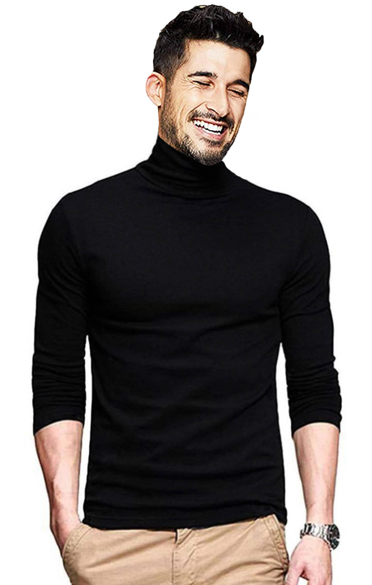 Leotude Pack of 1 Cotton Blend Regular Fit Men's T-Shirt ( Brown )