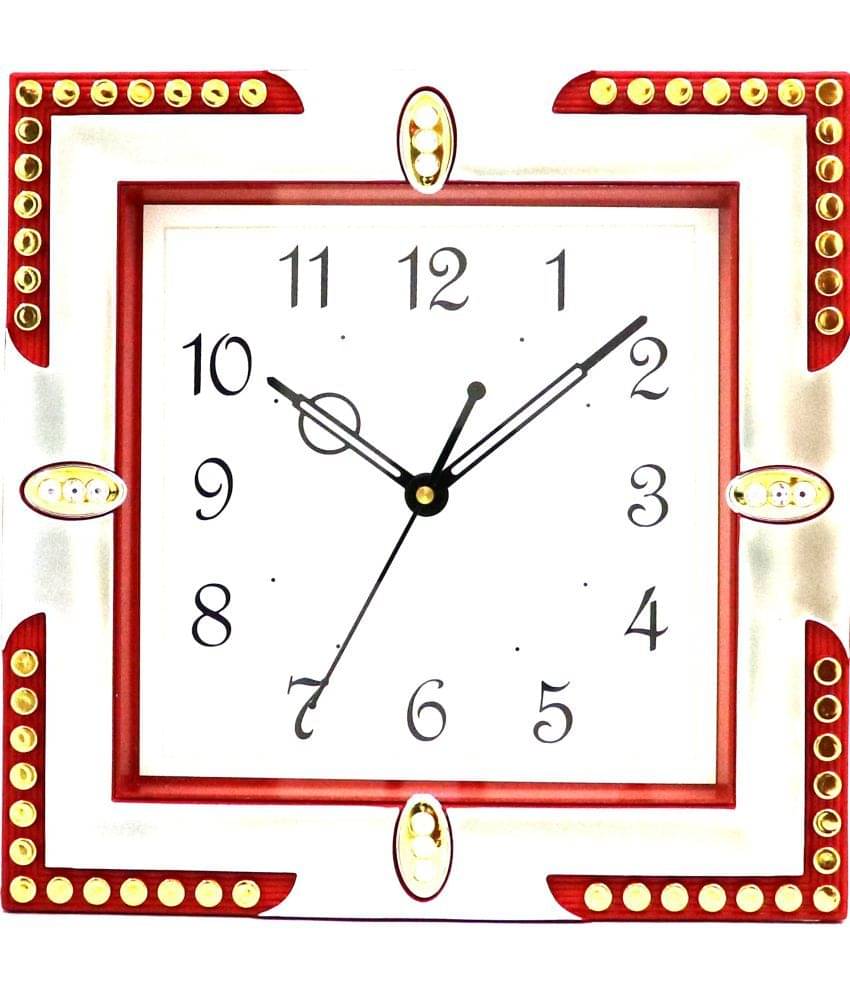 Sigaram Square Analog Wall Clock ( 5 x 25 cm ) Sigaram Square Analog Wall Clock ( 5 x 25 cm )