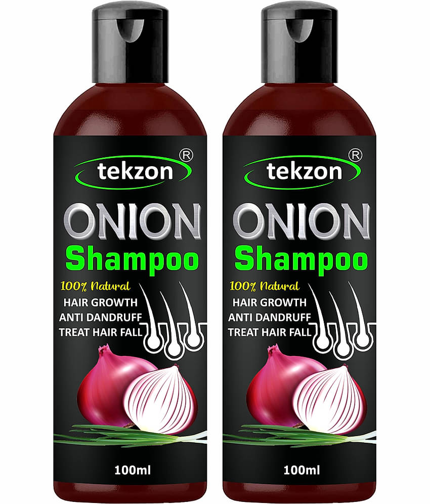 TEKZON Onion Hair Fall Shampoo for Hair Growth & Hair Fall Control Shampoo 100 mL Pack of 2