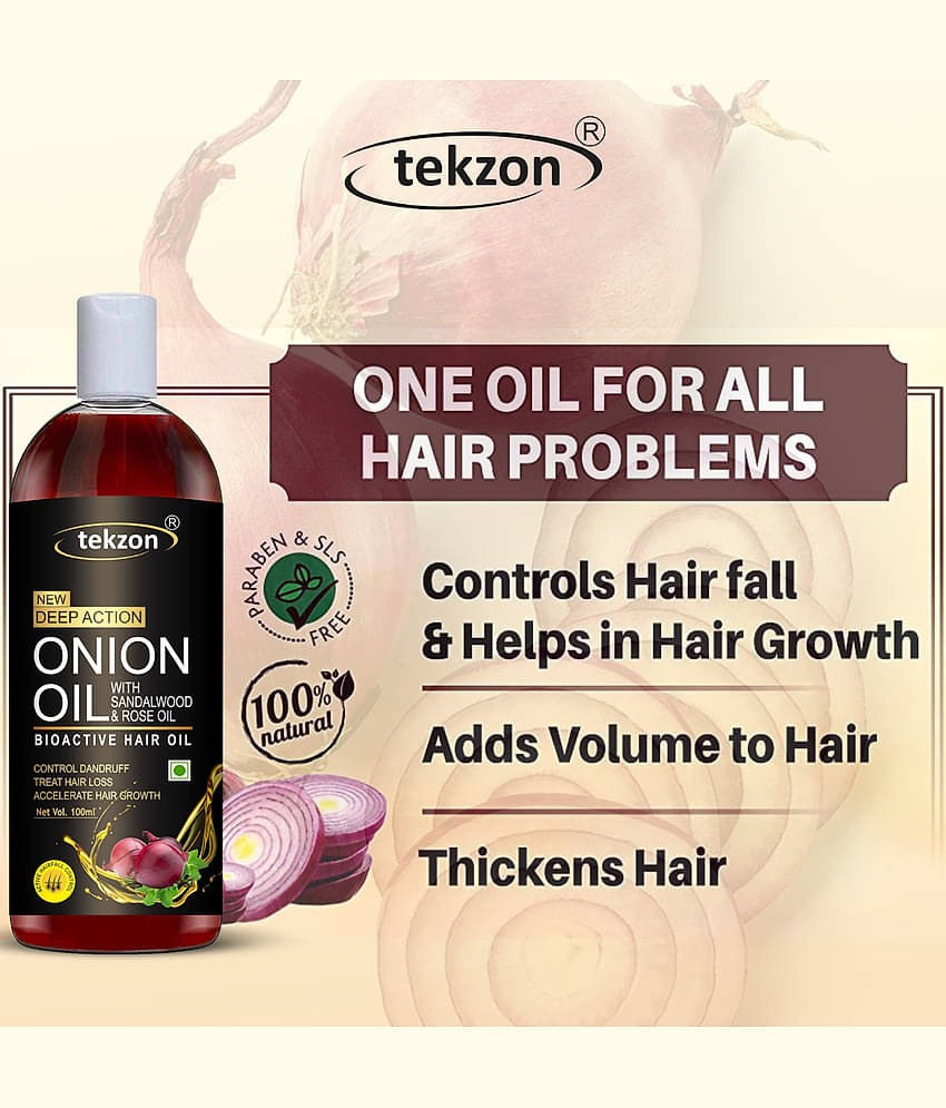 TEKZON - Anti Hair Fall Onion Oil 100 ml ( Pack of 2 )