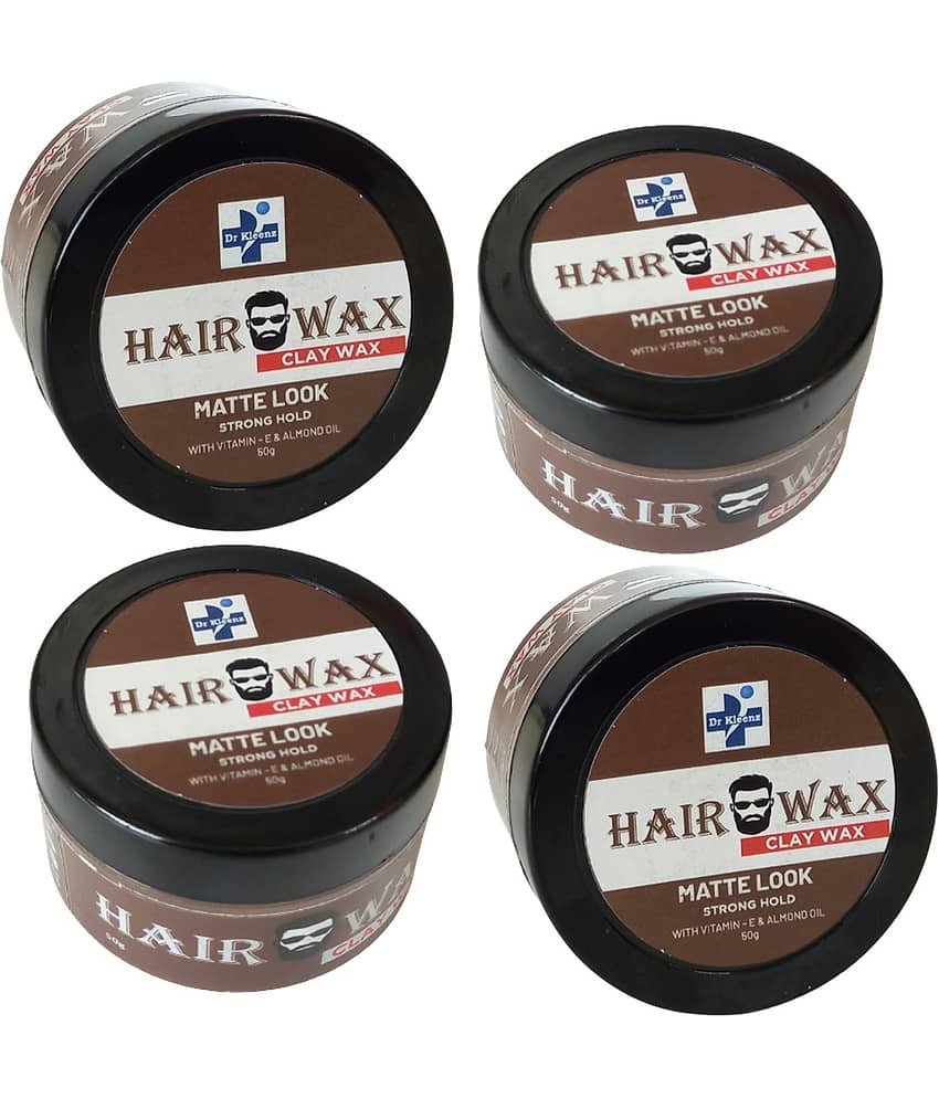 Dr Kleenz Clay Hair Wax, Matte Look Strong Hold Wax 200 g Pack of 4 - Jewellery Sets | Buy online on ZillyBuy