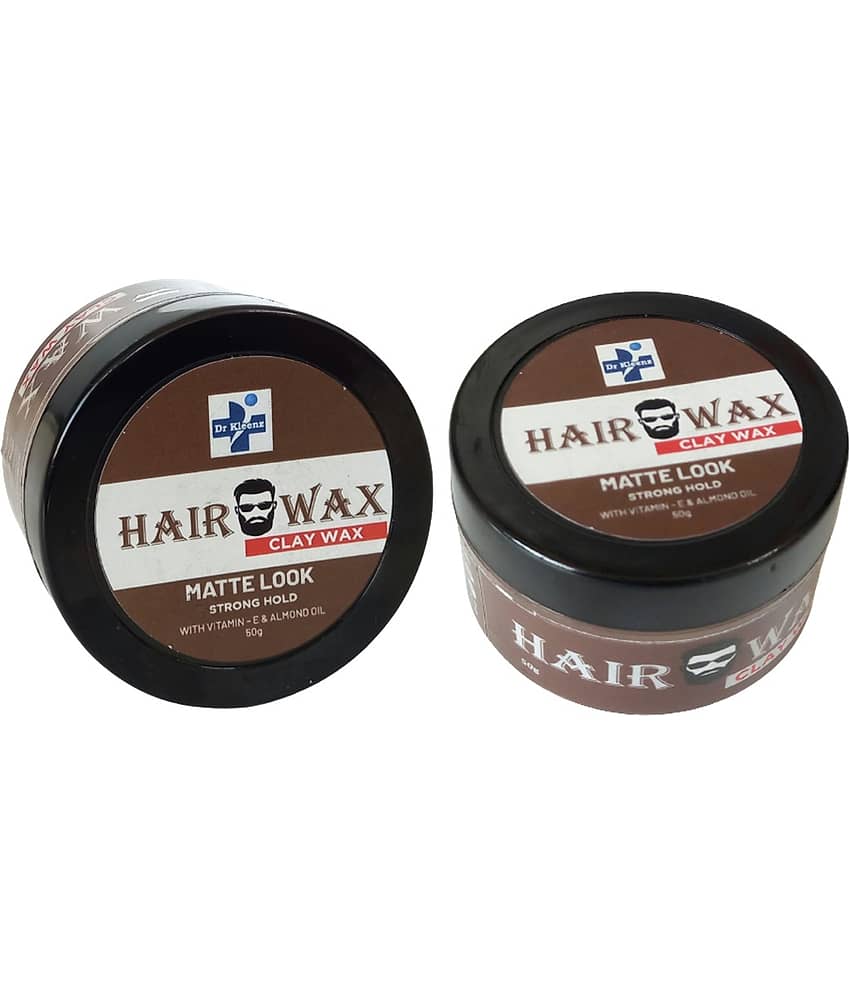 Dr Kleenz Clay Hair Wax, Matte look Strong Hold Wax 100 g Pack of 2 - Jewellery Sets | Buy online on ZillyBuy