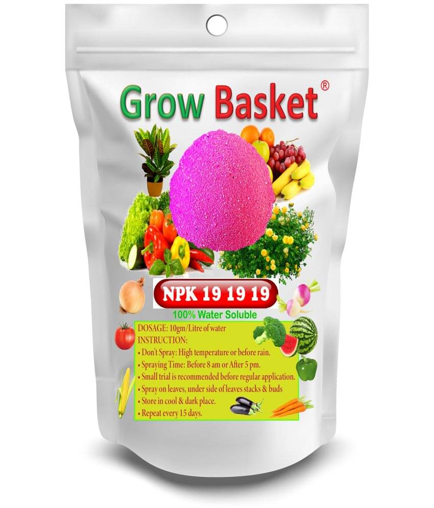     			NPK 19 19 19 Fertilizer for Plants and Gardening Complete Plant Food, Growth enhancer and Flowering |Pack of 400g