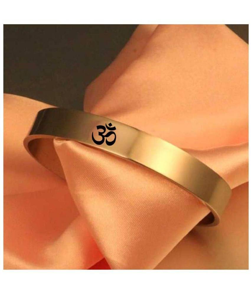     			Gold Plated OM Design Kada
