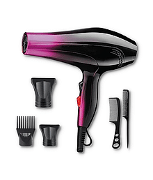 PSK Salon Grade Professional 3500W with 1 Diffuser, 1 Comb Diffuser Hair Dryer ( Pink )
