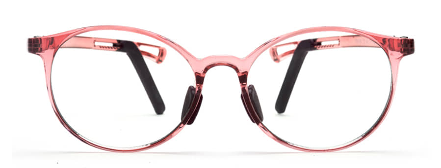 Yourspex+ Transparent Light Grey Oval Full Rim TR-90 Frame