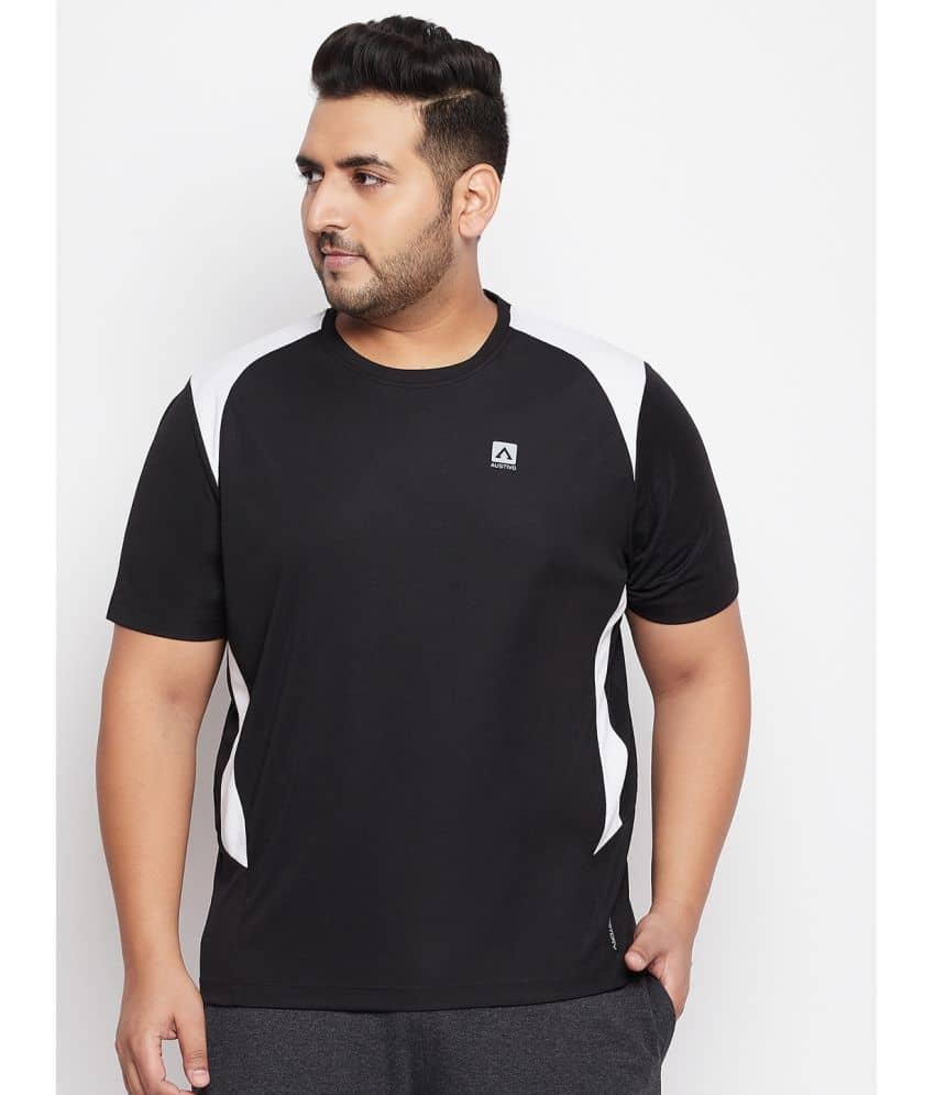 AUSTIVO - Multicolor Polyester Regular Fit Men's Sports T-Shirt ( Pack of 1 )