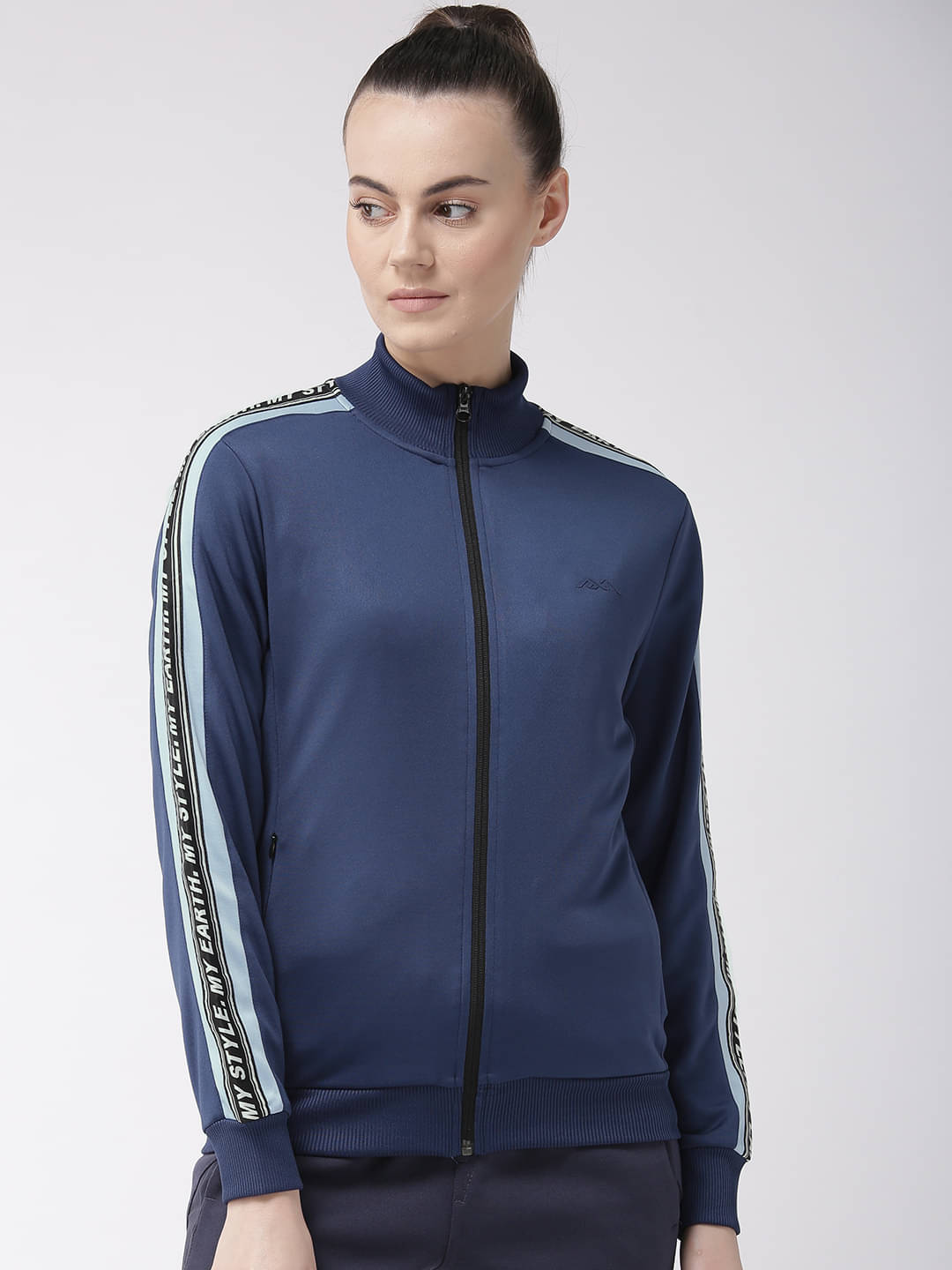 Alcis Polyester Navy Jackets Alcis Polyester Navy Jackets
