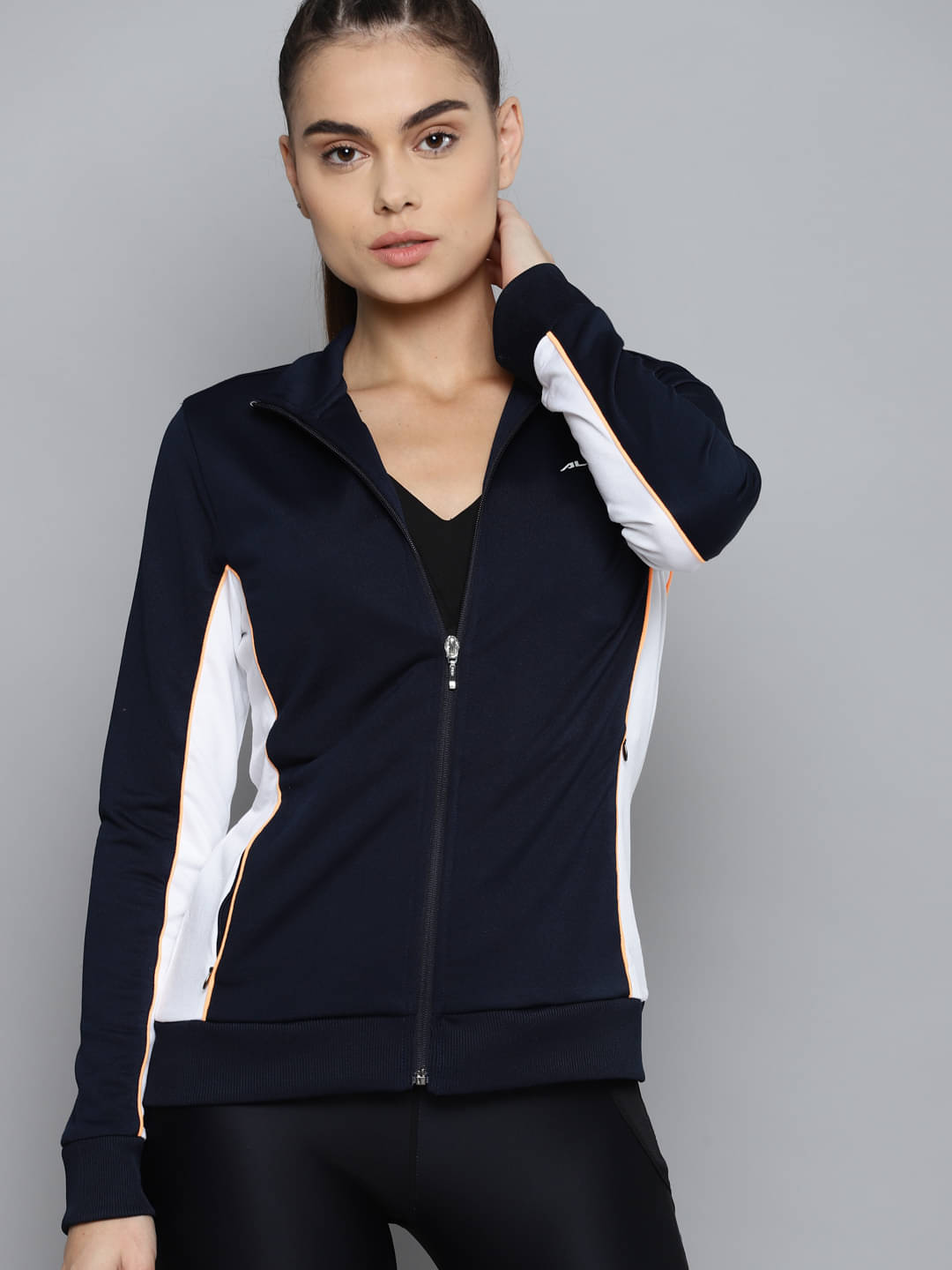 Alcis Women Regular Jacket ( Navy Blue ) Alcis Women Regular Jacket ( Navy Blue )