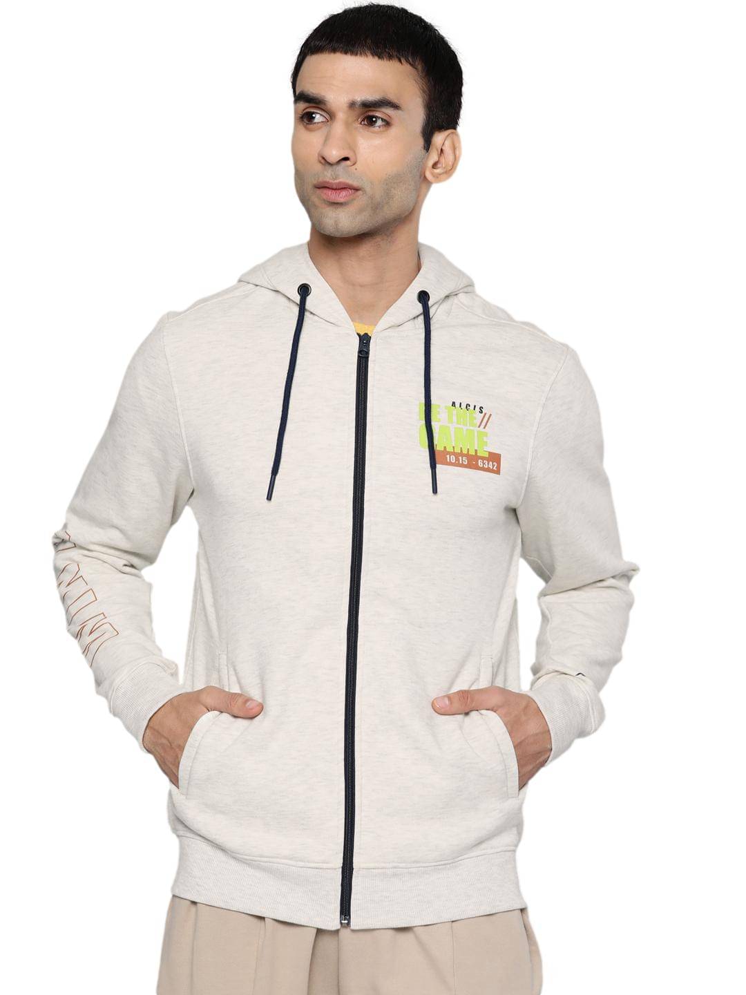Alcis White Casual Jacket Alcis White Casual Jacket