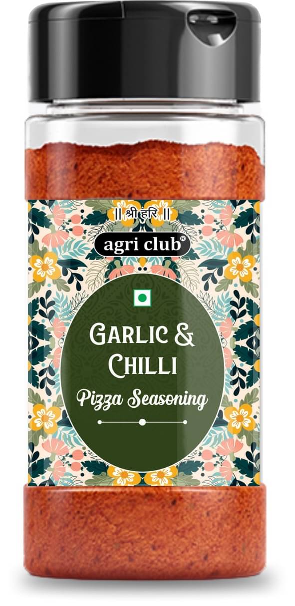     			AGRICLUB Garlic & Chilli Pizza Seasoning 200 gm